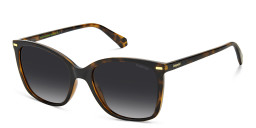 Polaroid Oversized Square Sunglasses in Havana – Product Photo 2