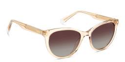 Polaroid Cat-Eye Sunglasses in Beige – Product Photo 3
