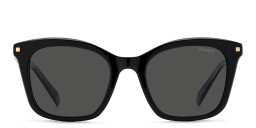 Polaroid Oversized Square Sunglasses in Black – Product Photo 1