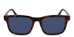 Lacoste Logo Lettering Square Sunglasses in Brown – Product Photo 1