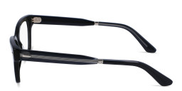Calvin Klein Logo Cat-Eye Eyeglasses in Black – Product Photo 3
