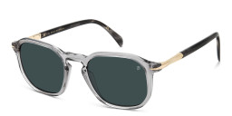 DAVID BECKHAM Irregular Sunglasses in Grey – Product Photo 2