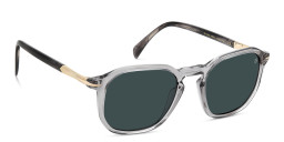 DAVID BECKHAM Irregular Sunglasses in Grey – Product Photo 3