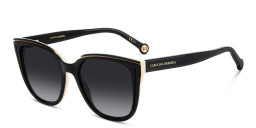 Carolina Herrera Round Sunglasses in Black – Product Photo 2