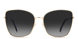 Carolina Herrera Cat-Eye Sunglasses in Rose Gold – Product Photo 1