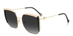 Carolina Herrera Oversized Square Sunglasses in Gold – Product Photo 2