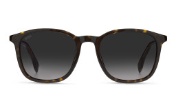 Hugo Boss Round Sunglasses in Havana – Product Photo 1