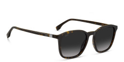 Hugo Boss Round Sunglasses in Havana – Product Photo 3