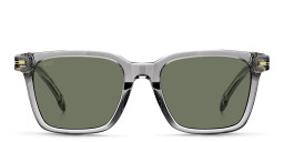 Hugo Boss Rectangle Sunglasses in Grey – Product Photo 1