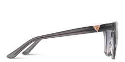 Shop Guess G Logo Square Sunglasses in Transparent Grey online.