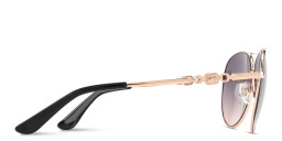 Shop Guess G Logo Aviator Sunglasses in Gold Black online.