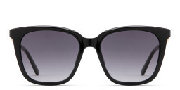 Shop Guess G Logo Square Sunglasses in Black online.