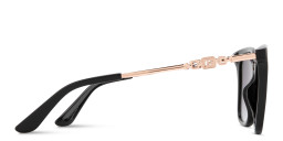 Shop Guess G Logo Square Sunglasses in Black online.