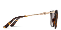 Shop Guess G Logo Square Sunglasses in Tortoise online.