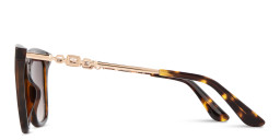 Shop Guess G Logo Square Sunglasses in Tortoise online.