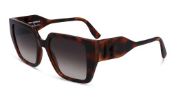 KARL LAGERFELD Rectangle Sunglasses in Tortoise – Product Photo 2