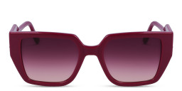 KARL LAGERFELD Rectangle Sunglasses in Purple – Product Photo 1