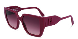KARL LAGERFELD Rectangle Sunglasses in Purple – Product Photo 2