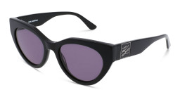 KARL LAGERFELD Cat-Eye Sunglasses in Black – Product Photo 2