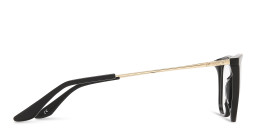 TRICE Square Eyeglasses in Black – Product Photo 4