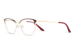 TRICE Cat-Eye Eyeglasses in Burgundy – Product Photo 2