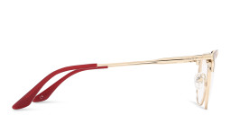 TRICE Cat-Eye Eyeglasses in Burgundy – Product Photo 4