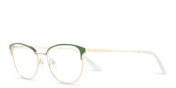 TRICE Cat-Eye Eyeglasses in Green – Product Photo 2