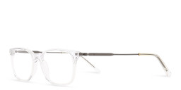 TRICE Square Eyeglasses in Clear – Product Photo 2