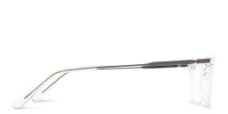 TRICE Square Eyeglasses in Clear – Product Photo 4