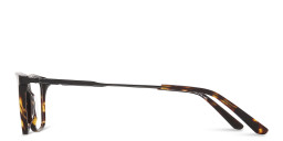TRICE Square Eyeglasses in Havana – Product Photo 3
