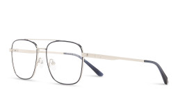 TRICE Square Eyeglasses in Blue – Product Photo 2