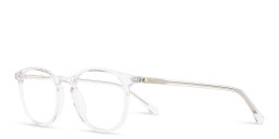 TRICE Unisex Round Eyeglasses in Clear – Product Photo 2