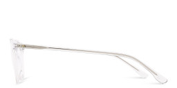 TRICE Unisex Round Eyeglasses in Clear – Product Photo 3