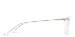 TRICE Unisex Round Eyeglasses in Clear – Product Photo 4