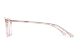 TRICE Unisex Round Eyeglasses in Nude – Product Photo 3