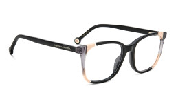 Carolina Herrera Square Eyeglasses in Black – Product Photo 3