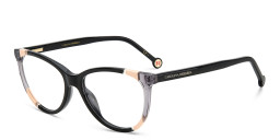 Carolina Herrera Wide Cat-Eye Eyeglasses in Black – Product Photo 2