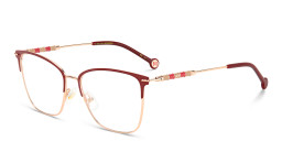 Carolina Herrera Square Eyeglasses in Gold – Product Photo 2