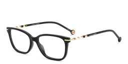 Carolina Herrera Rectangle Eyeglasses in Black – Product Photo 2