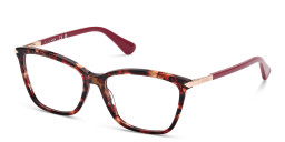 Shop Guess Square Eyeglasses in Havana online.