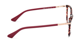 Shop Guess Square Eyeglasses in Havana online.