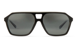 Shop Maui Jim Wedges Aviator Sunglasses in Black online.
