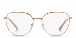 Armani Exchange Round Eyeglasses in Rose Gold – Product Photo 1