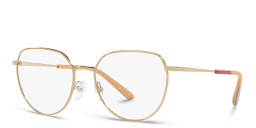 Armani Exchange Round Eyeglasses in Gold – Product Photo 2
