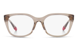 Armani Exchange Square Eyeglasses in Beige – Product Photo 1
