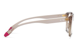 Armani Exchange Square Eyeglasses in Beige – Product Photo 3