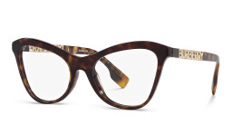 BURBERRY Cat-Eye Eyeglasses in Dark Havana – Product Photo 3