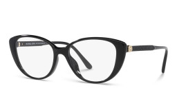 Shop Michael Kors Cat-Eye Eyeglasses in Black online.