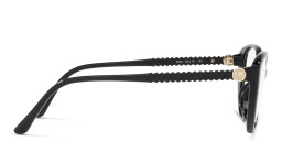 Shop Michael Kors Cat-Eye Eyeglasses in Black online.