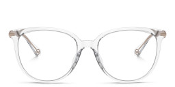 Michael Kors Westport Round Eyeglasses in Clear – Product Photo 1